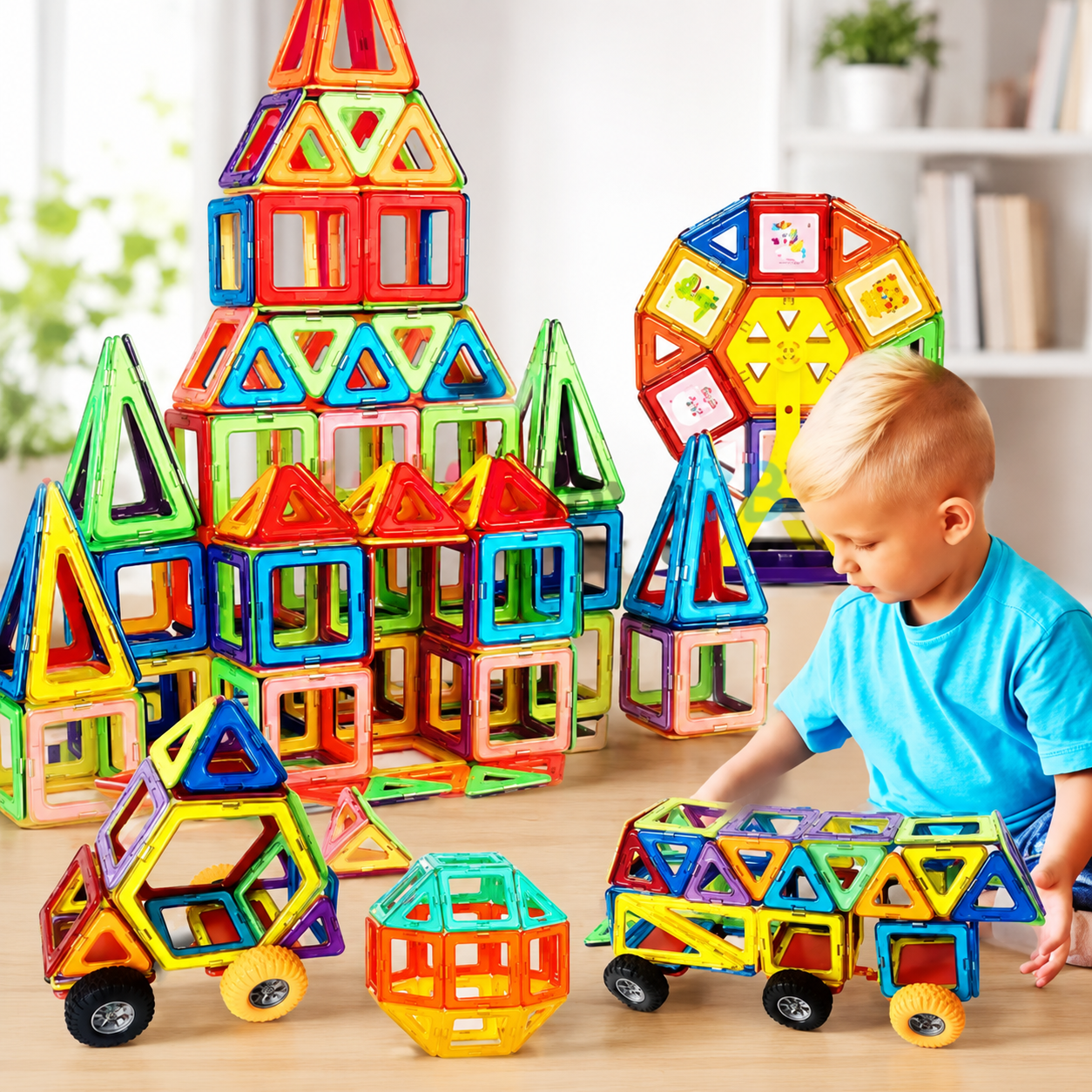 Magnetische Bausteine Satz für Kinder