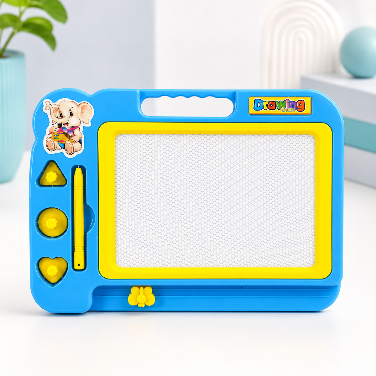 Magnetische Zeichentafel – Kreatives Lernvergnügen für Kinder Blau