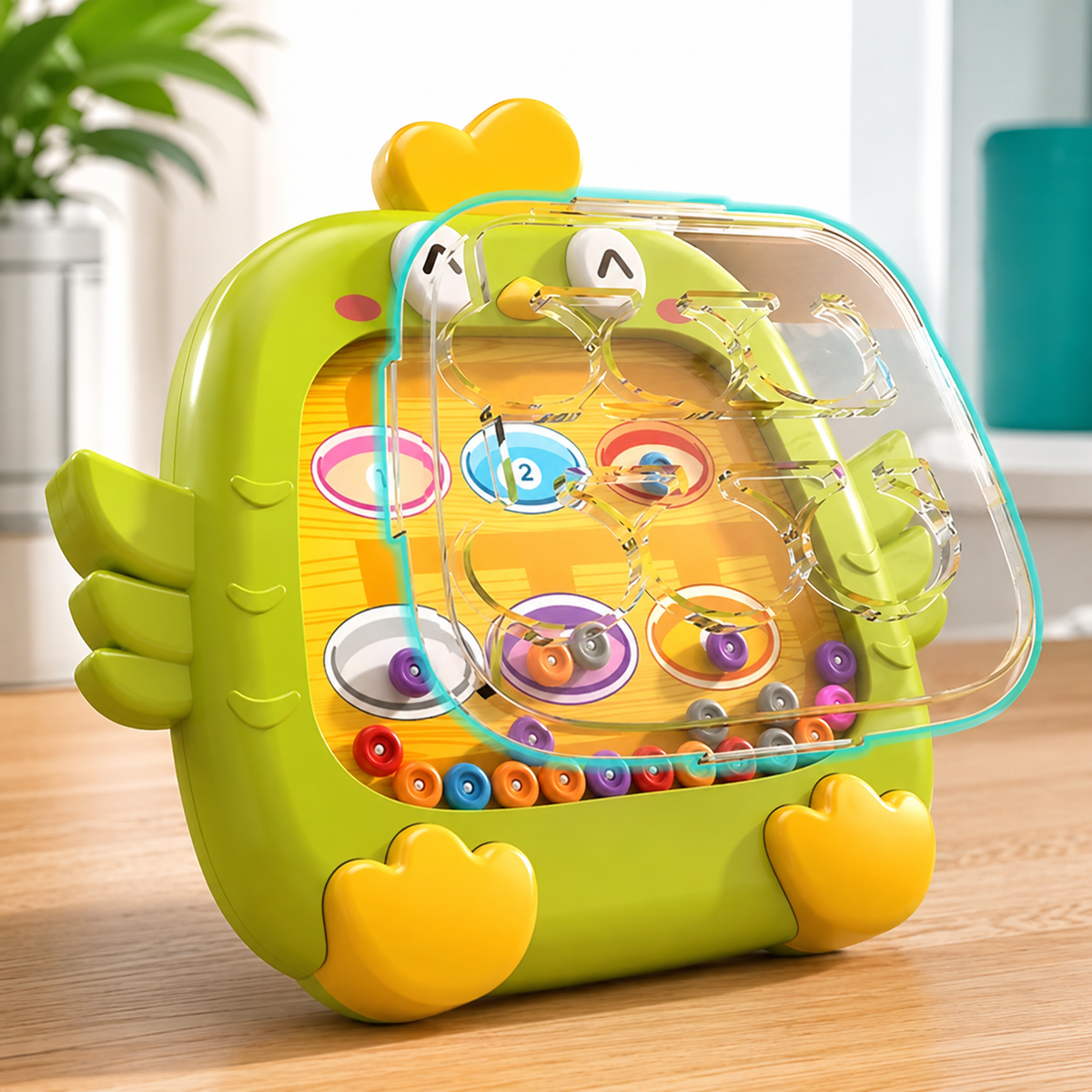 Magnetisches Lern-Labyrinth für Kinder – Fokus, Spaß & Denken Grün