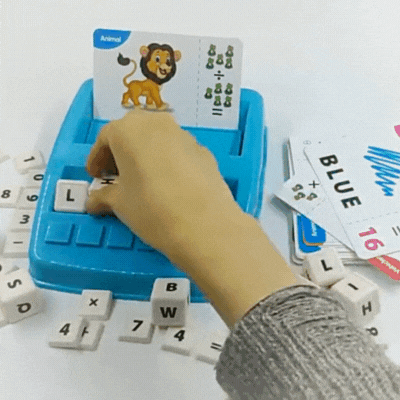 2-in-1 Vorschul Lernspiel – Buchstaben, Wörter & Zahlen lernen