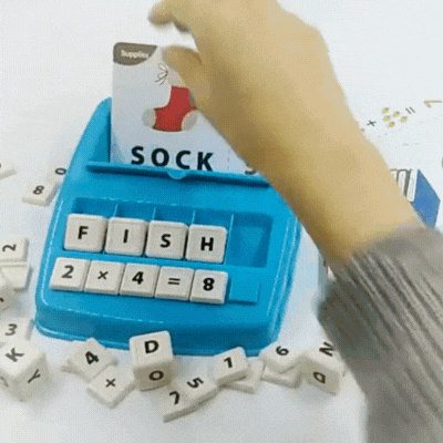 2-in-1 Vorschul Lernspiel – Buchstaben, Wörter & Zahlen lernen
