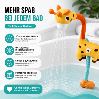 Giraffen-Sprinkler – 360° Wasserspaß für Kinder & Babys