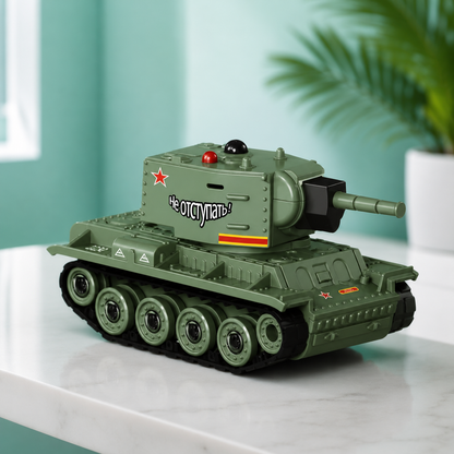 Mini RC SchlachtTank – Realistischer Aktion-Spaß mit sicherem Infrarot-Duell Grün