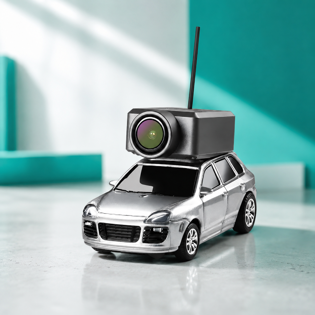 Mini RC Rennwagen mit Kamera – FPV Fahrspaß pro App erleben