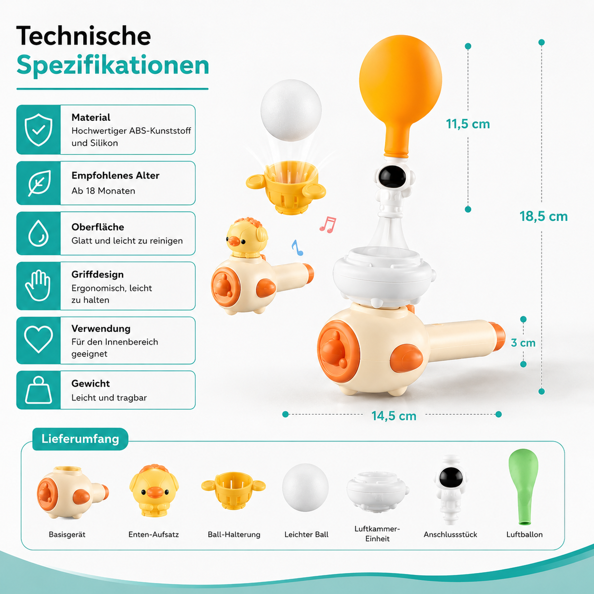 Montessori Atemspielzeug – Spielerisch Atmen & Lernen