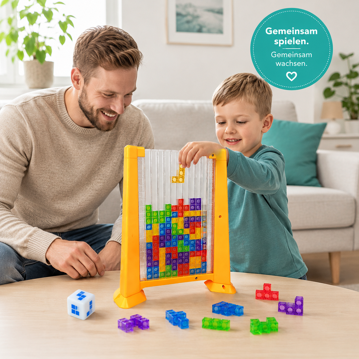 3D Tetris Puzzle – Kreatives Lernspiel für kluge Kinderhände