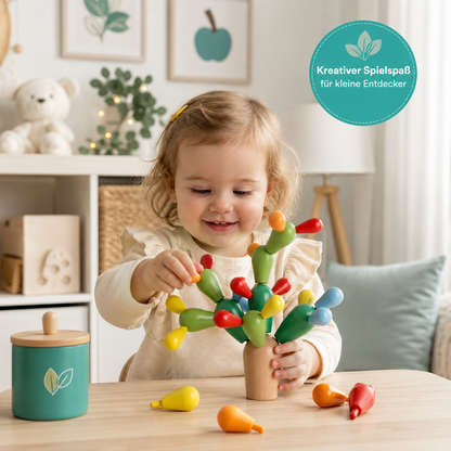 Montessori Kaktus Bau-Satz – Kreativität & Geschick spielerisch fördern