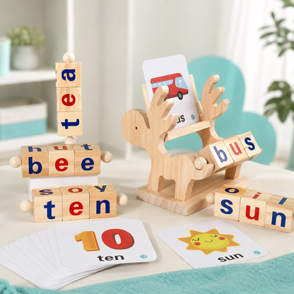 Lernspielzeug für Kinder – Buchstaben, Wörter & Spaß