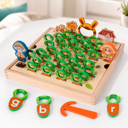 Montessori Lernspielzeug – Buchstaben & Motorik fördern