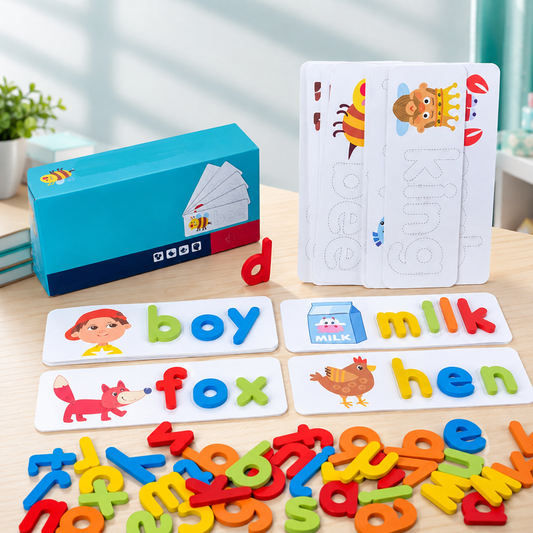 Montessori ABC- & Mathe-Puzzle – spielerisch Lesen & Rechnen lernen