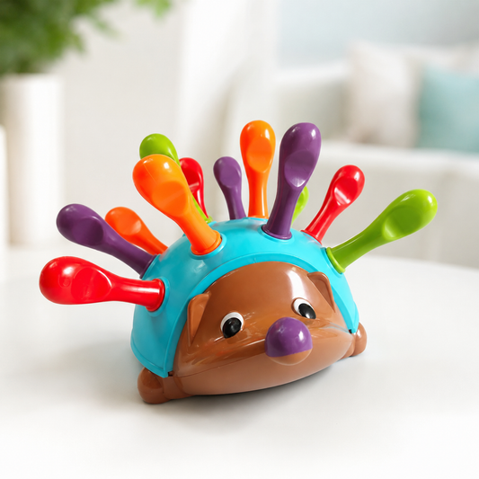 Montessori Puzzle Igel – Spielerisch Farben & Fokus fördern
