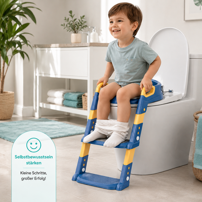 Faltbare Kinder-Toilettenleiter – Töpfchentraining leicht gemacht!