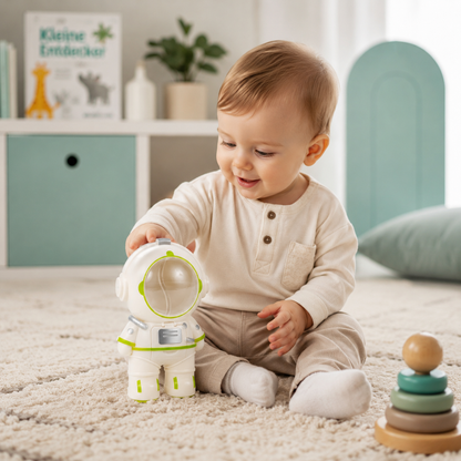 Mini Astronaut Wasserflasche – Süßer Trinkspender für Kinder