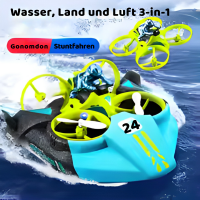 3-in-1 RC Drohne – Fliegen, Fahren & Schwimmen für Kinder
