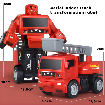Transformierbarer Baumaschinen-LKW– Robust, spannend, vielseitig