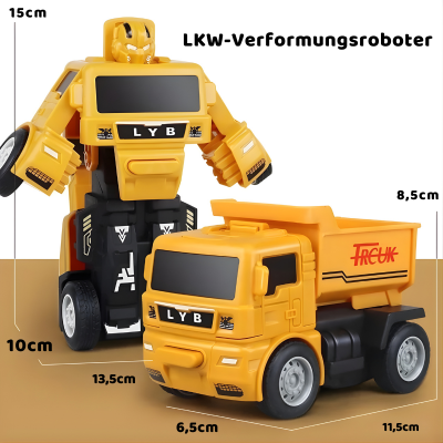Transformierbarer Baumaschinen-LKW– Robust, spannend, vielseitig