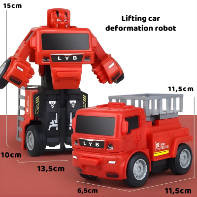 Transformierbarer Baumaschinen-LKW– Robust, spannend, vielseitig
