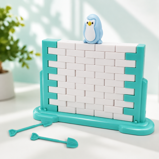 Pinguin Wandbruch-Spiel – Denkspaß & Teamarbeit für Kinder