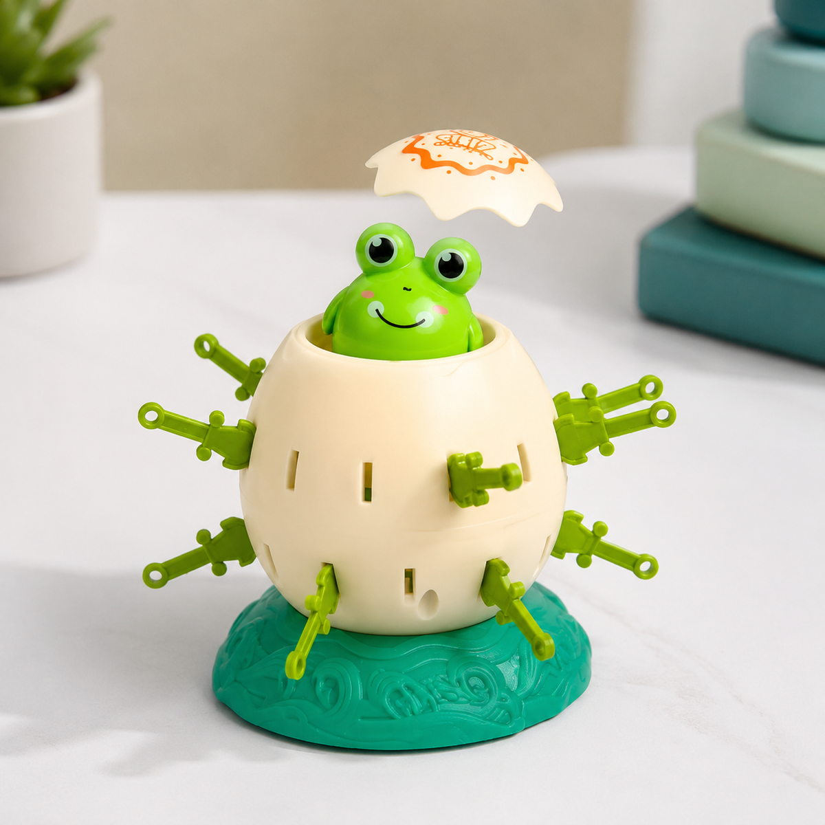 Piraten-Pinguin Spiel – Interaktiver Spielspaß für kluge Kinder Frosch