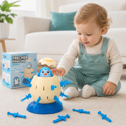 Piraten-Pinguin Spiel – Interaktiver Spielspaß für kluge Kinder