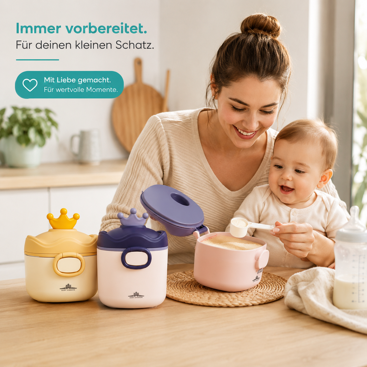 Tragbarer Milchpulverspender – Perfekt für vielbeschäftigte Eltern