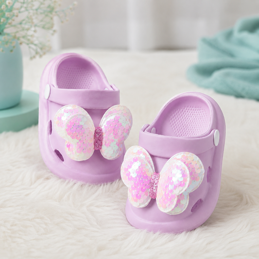Prinzessinnen-Slipper – Weich, Sicher & Stilvoll! Violett