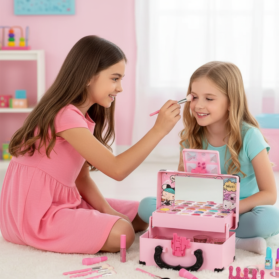 Kinder Schminkset – Prinzessin Spielzeug für kreative Mädchen
