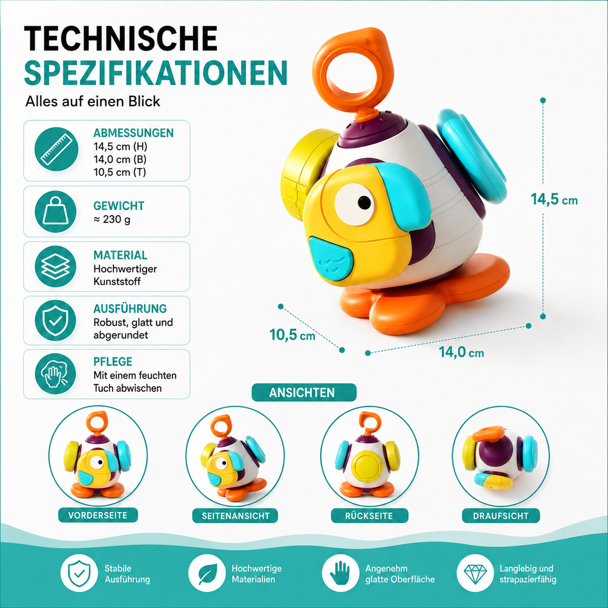 Intelligentes Lernspielzeug – Spielen, Staunen & Wachsen