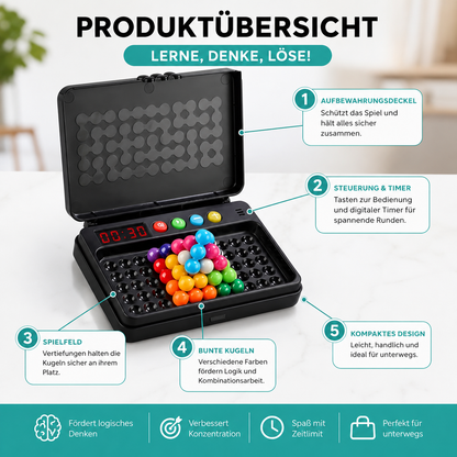 Logikrätsel mit IQ 500 – Intelligentes Denkspiel mit Zeitlimit