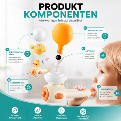 Montessori Atemspielzeug – Spielerisch Atmen & Lernen