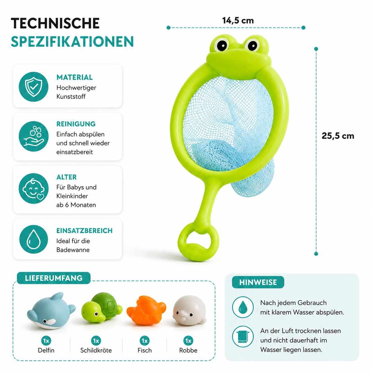 LED Badespaß – Farbenfrohes Lichtspiel für kleine Entdecker!