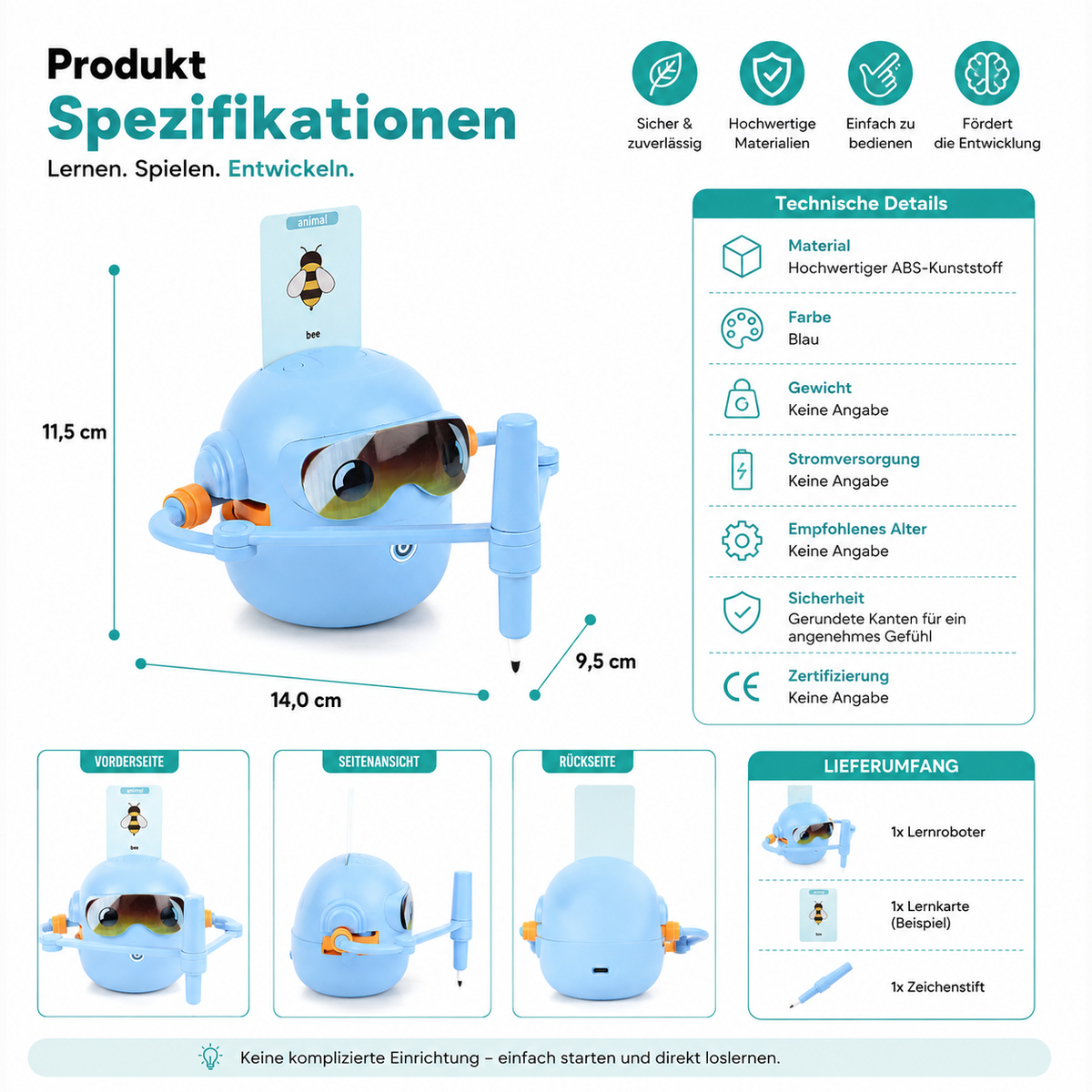 Malroboter für Kinder – Zeichnen, Lernen & Entdecken spielerisch