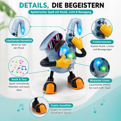Tanzender Saxophon Roboter – Musik & Lichter Spielzeug
