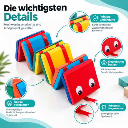 Wichtige Elemente und die farbenfrohe Gestaltung auf einen Blick.
