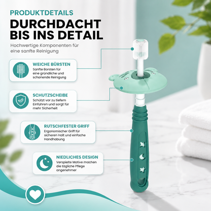 360° Ultraweich Baby Zahnbürste – Sanfte Zahnreinigung