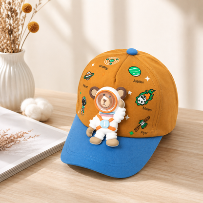 Karikatur Tragen Kinder Kappe für Kinder – Coole Streetwear für Jungs & Mädchen Ingwer Einstellbar 4-8 Jahre
