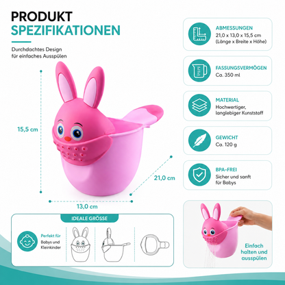 Baby Bath Wasserfall Rinser – Sanftes, tränenfreies Ausspülen
