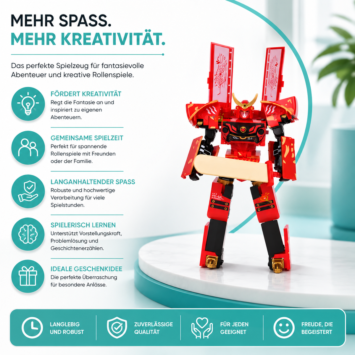 2-in-1 Eiscreme-Roboter für Kinder