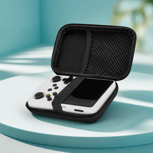 R36S Retro Pixel – Handheld Gaming mit Nostalgie & Power Hardcase