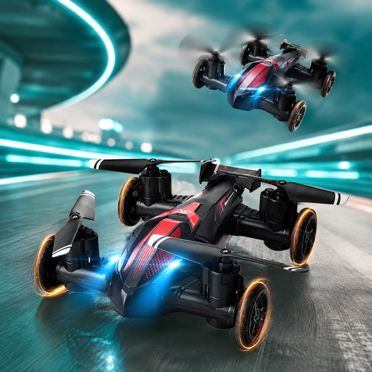 RC Auto mit Flugfunktion für Kinder – fährt und fliegt