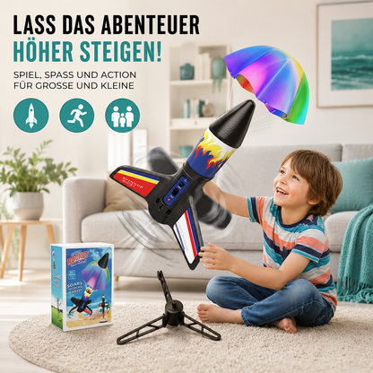 Raum Rakete Launcher für Kinder – Fliegende Rakete mit LED