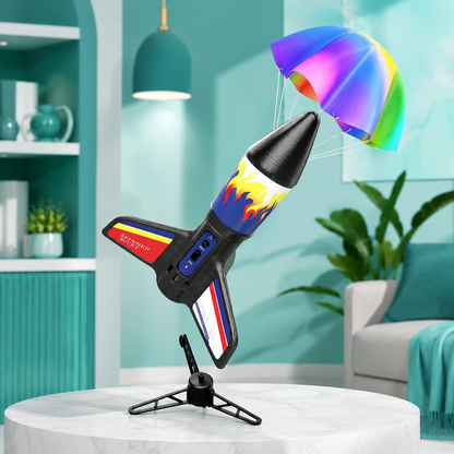 Raum Rakete Launcher für Kinder – Fliegende Rakete mit LED