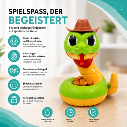 Interaktives Rattlesnake Spielzeug – Fördert Reaktion & Konzentration