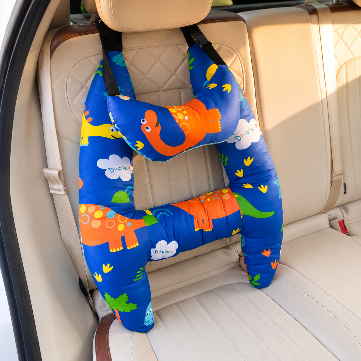 Reisekomfortkissen – Autoschlafkissen für Kinder & Eltern Hase