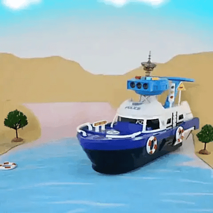 Magisches Spielboot mit Licht, Musik & Rennspaß für Kinder