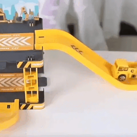 Dino Parken Schiene– Actionreiches Auto-Spielset für Kinder