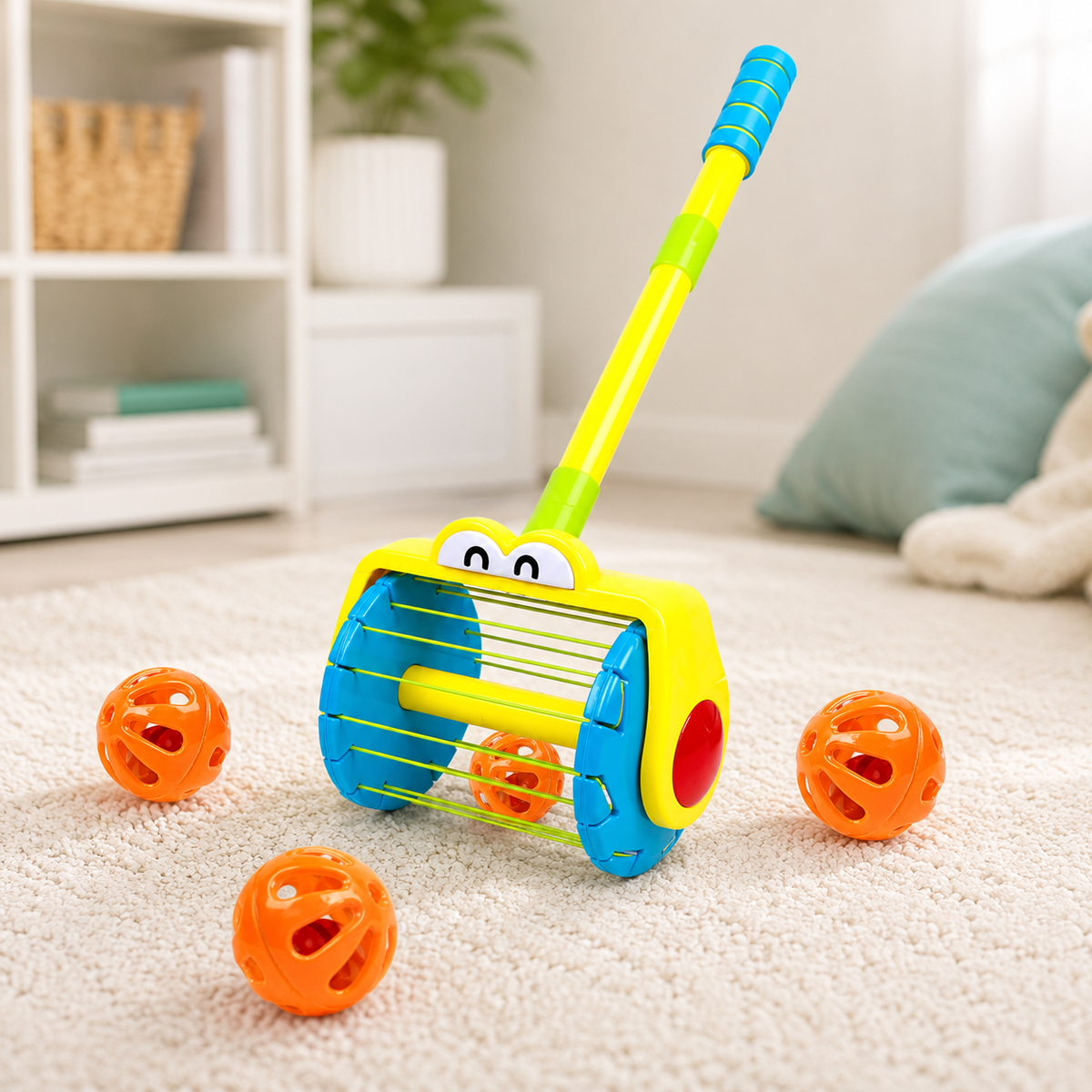 Elektrischer Kinderstaubsauger mit Ball-Funktion Staubsammler
