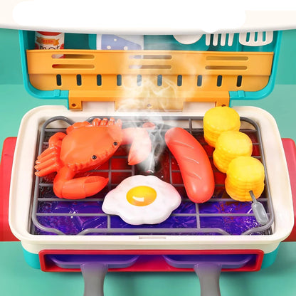 BBQ Kinderküche mit Farbeffekt & Musik – Spaß beim Kochen