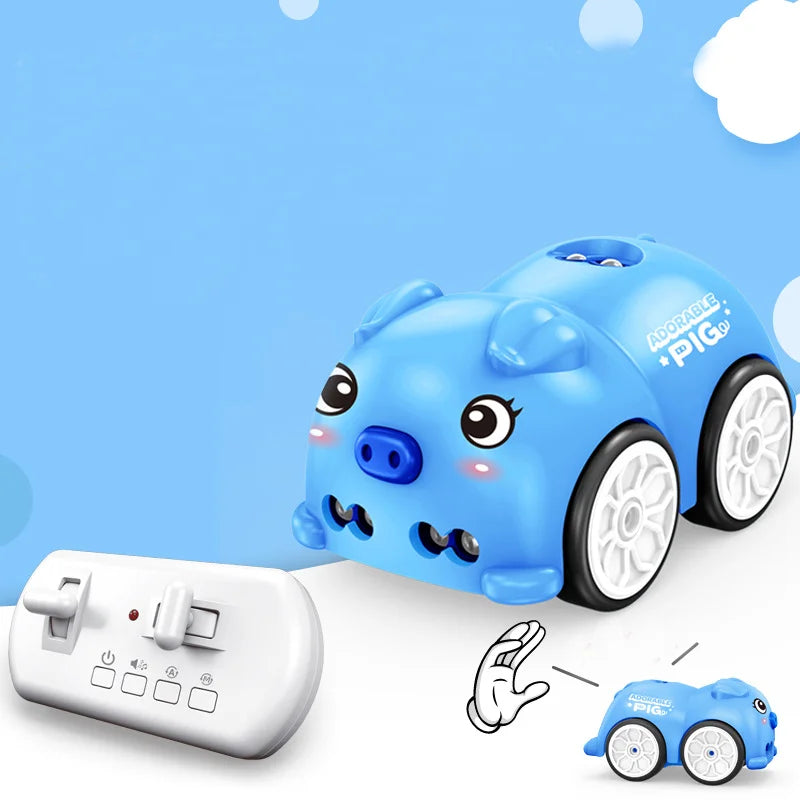 Schlau RC Auto mit Musik & Handsteuerung für Kinder