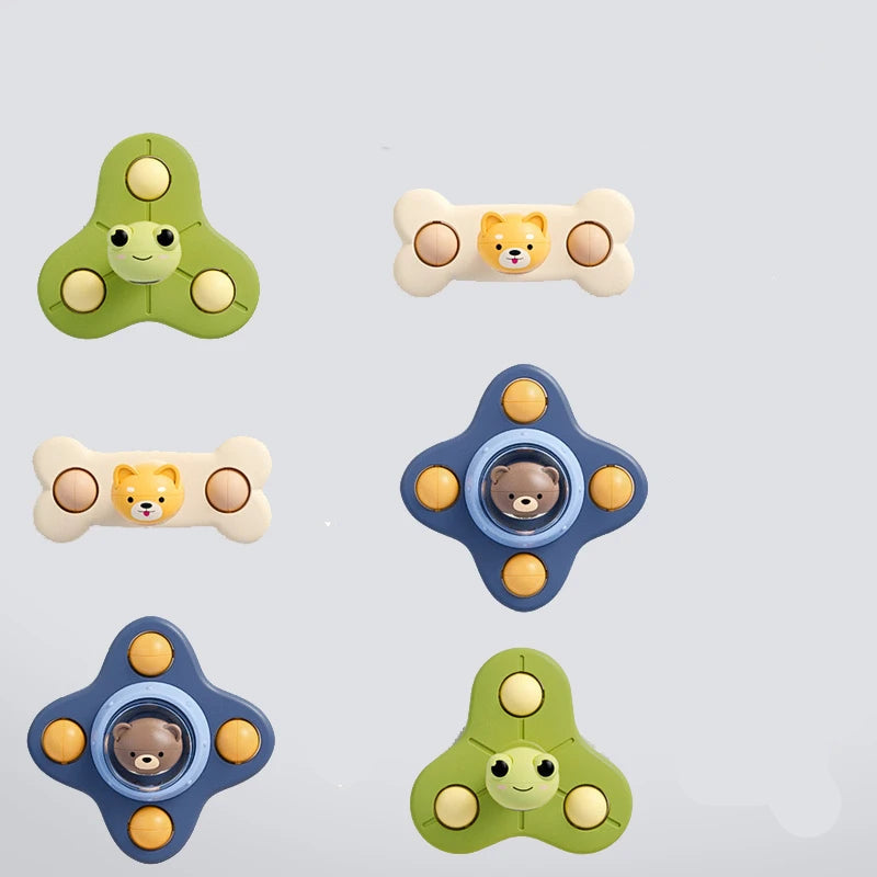 Spinning Suction Toys – drehende Montessori-Spaß für Kleinkinder